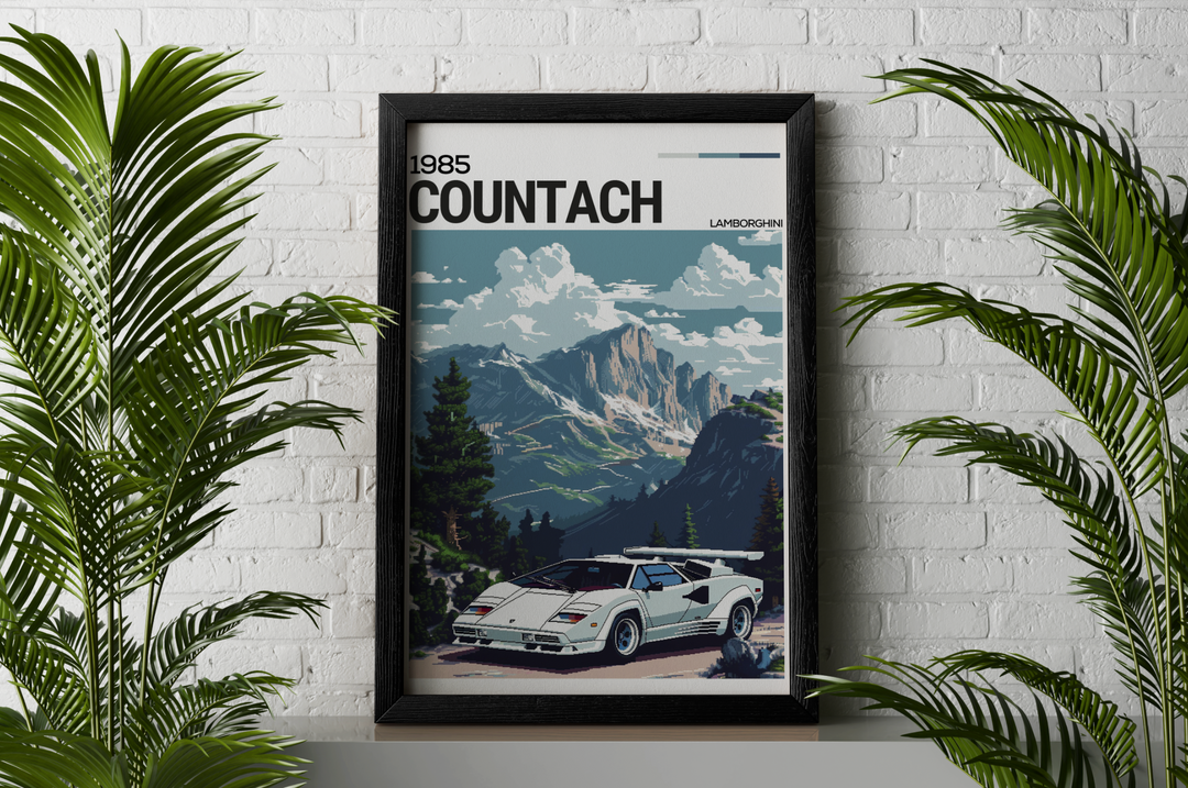 Countach Poster