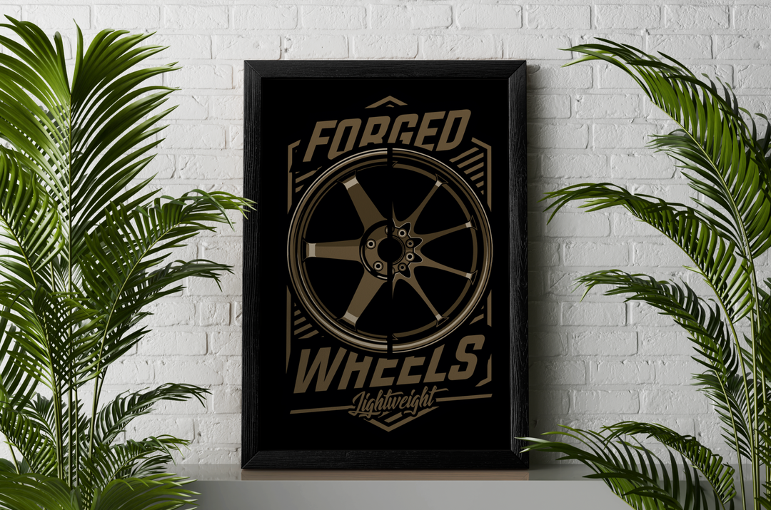 Forged Wheels Poster
