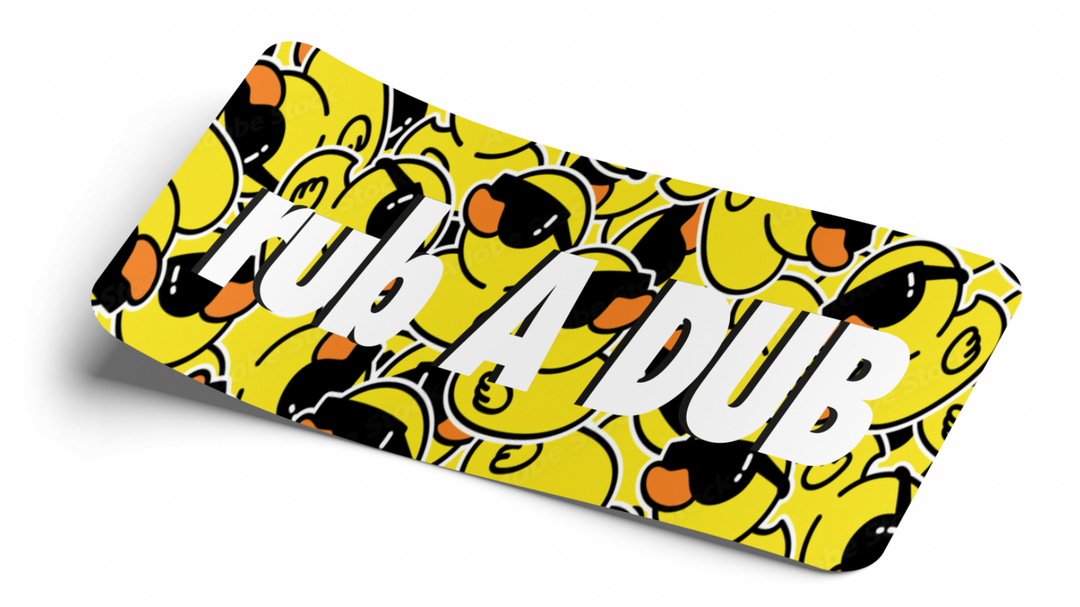 rub A DUB Decal
