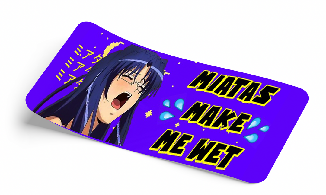 Makes Me Wet Decal