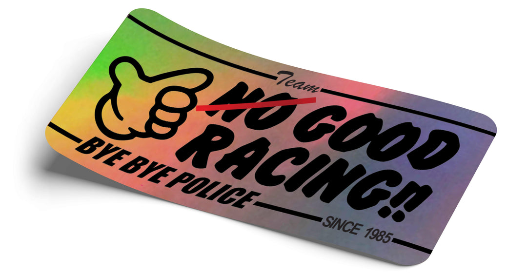 No Good Racing Oil Slick Decal - Strictly Static