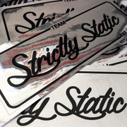 #1 Silver Chrome Arch Decal Decal - Strictly Static