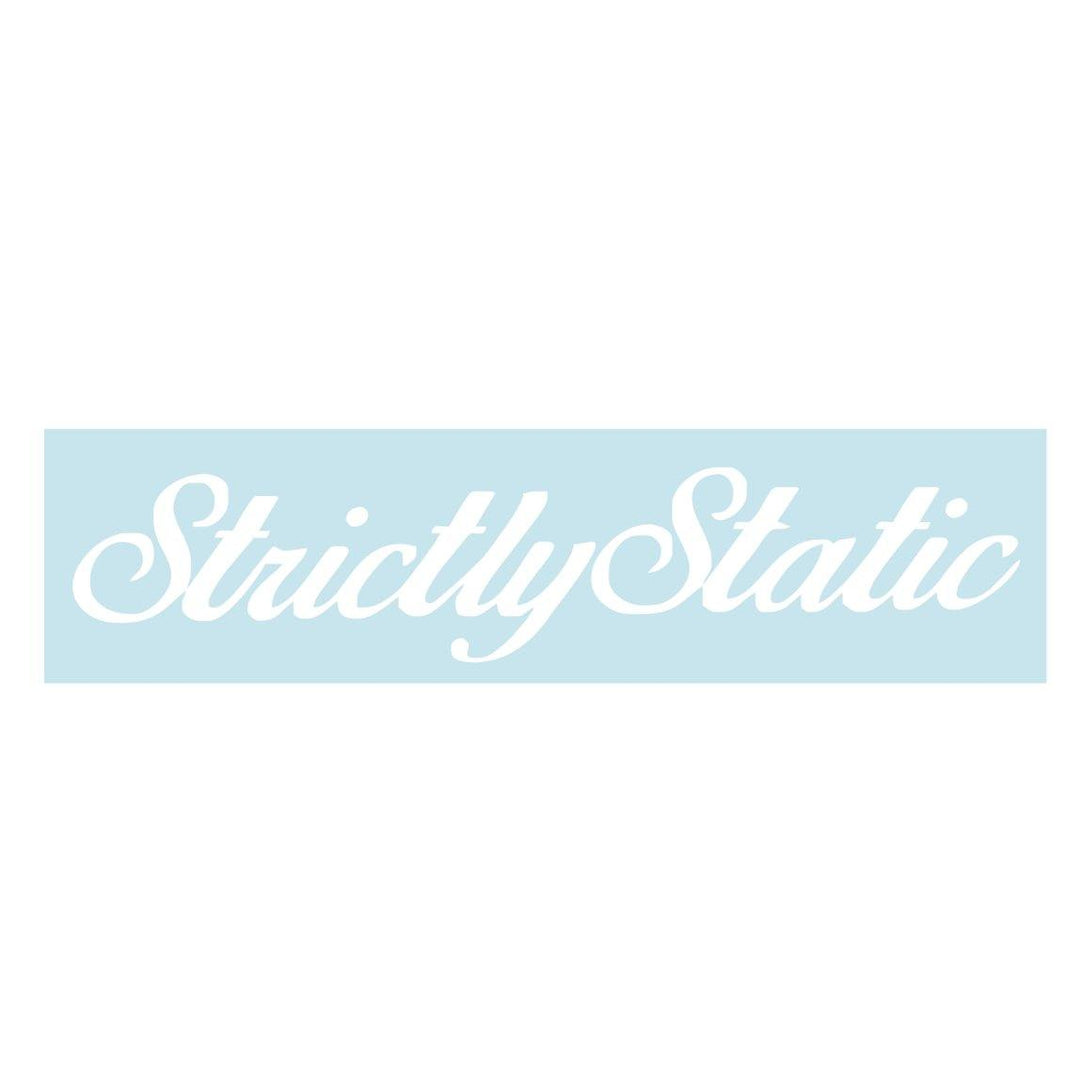 2013-14 Strictlystatic Window Vinyl 300mm - Strictly Static