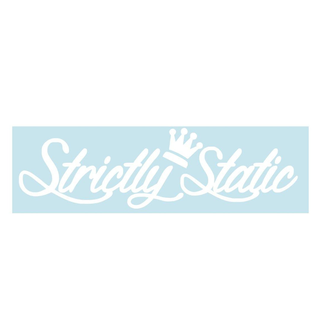 2015-16 Strictlystatic Window Vinyl 300mm - Strictly Static