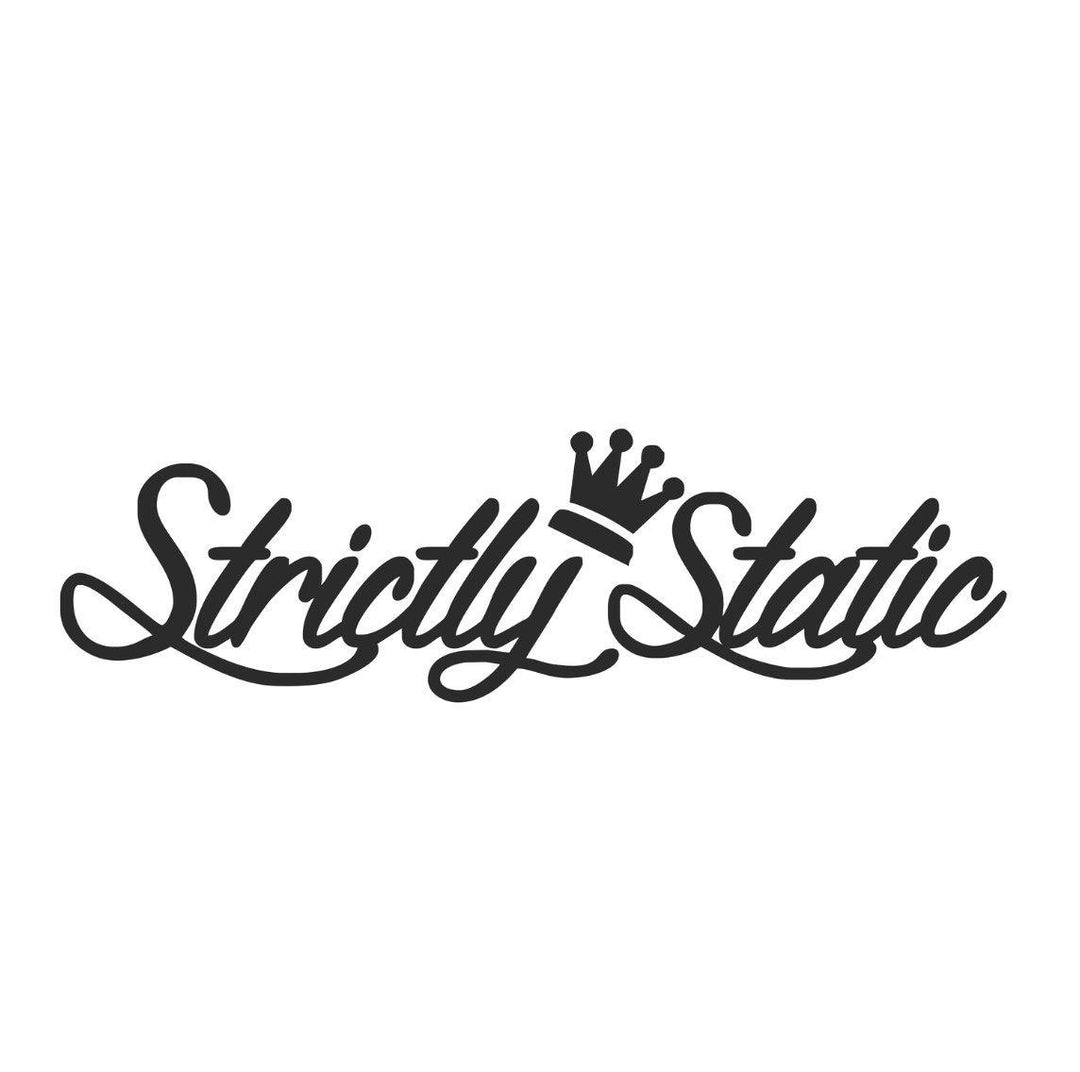 2015-16 Strictlystatic Window Vinyl 300mm - Strictly Static