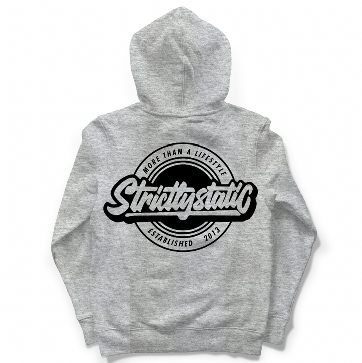 Heather Grey Mono Hoodie