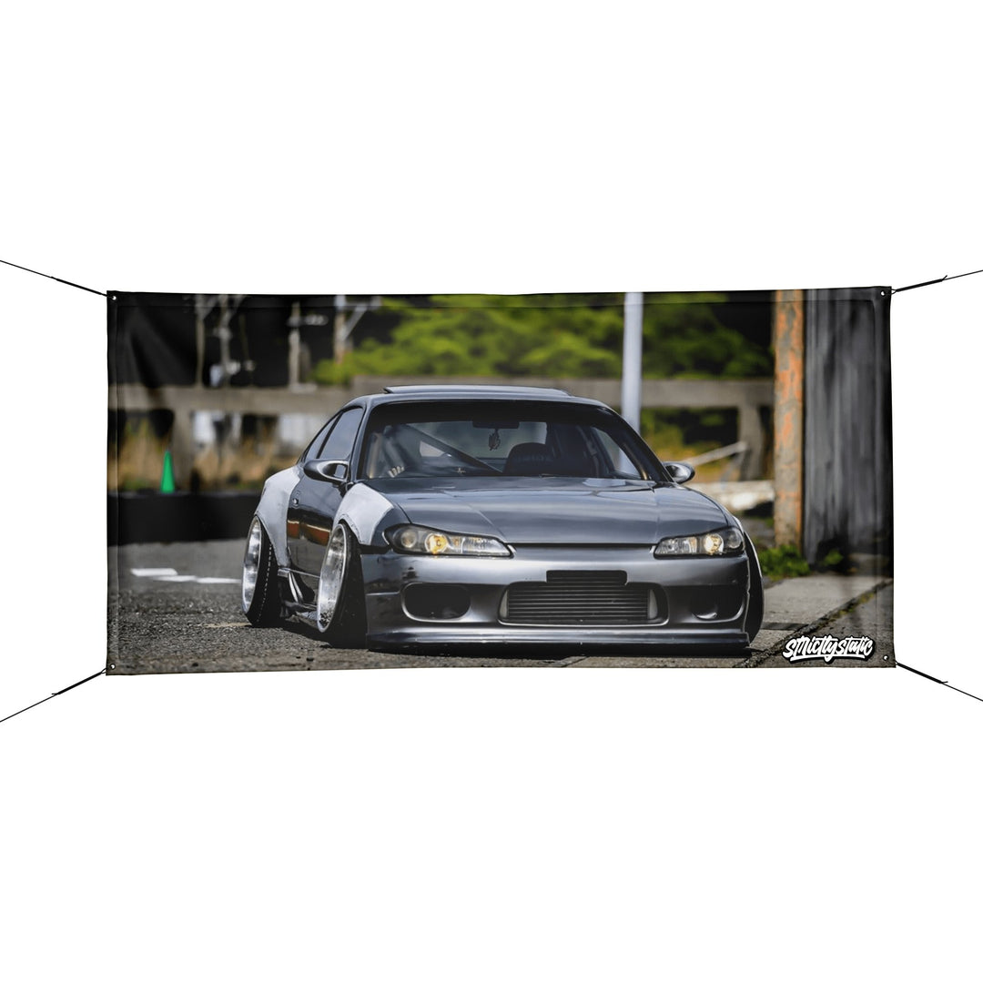 Custom Garage Banner - Strictly Static