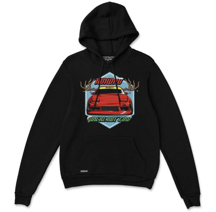 🎅 Ho Ho Ho You’re Not Low Hoodie - Strictly Static