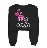 It's Okay Cropped Tee - Strictly Static