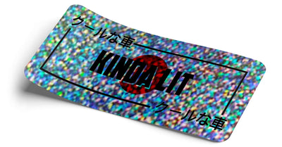 Kinda Lit 🔥 Decal 20cm Decal - Strictly Static