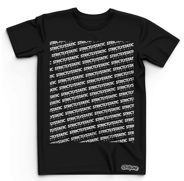 Logo Repeat Tee - Strictly Static
