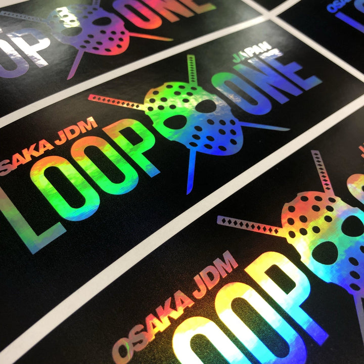 Loop one oil slick 🇯🇵 Decal - Strictly Static