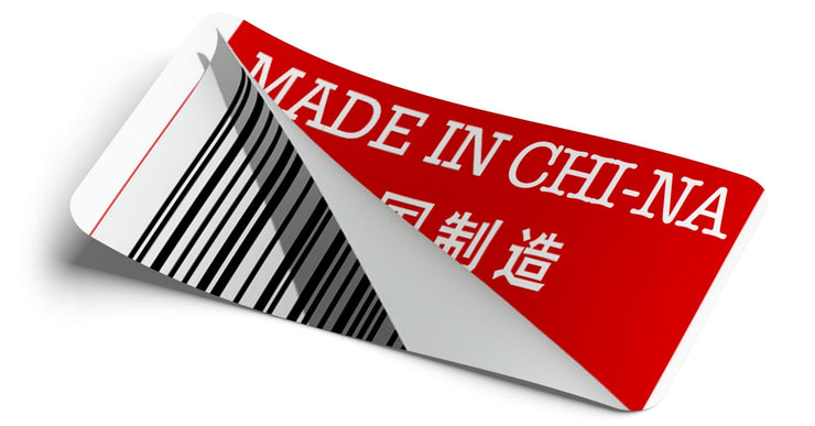 Made in CHI-NA Decal - Strictly Static