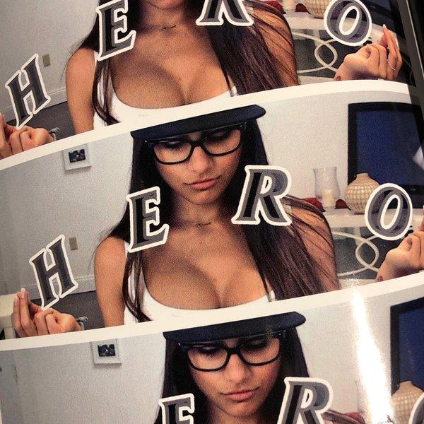 Mia Is A Hero Decal - Strictly Static