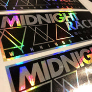 Midnight Racer Oilslick Decal - Strictly Static