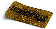 Midnight slug 🐌 gold glitter Arch Decal Decal - Strictly Static