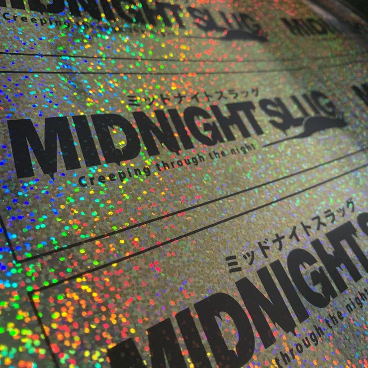 Midnight slug 🐌 gold glitter Arch Decal Decal - Strictly Static