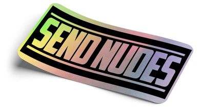 Oil Slick Send Nudes Decal Decal - Strictly Static