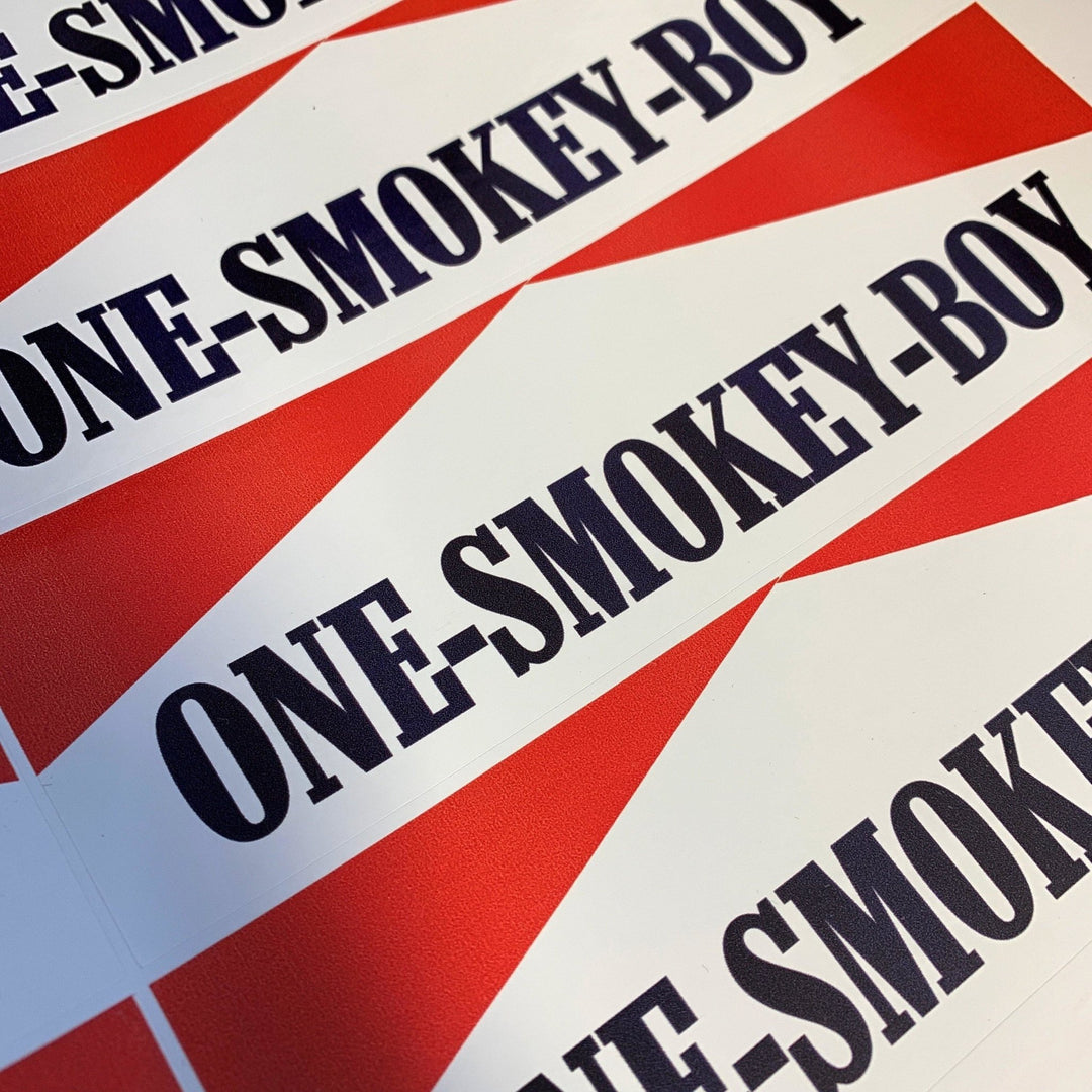 One Smokey Boy 🚬 Decal - Strictly Static