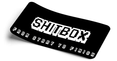 Shitbox From Start To Finish Decal - Strictly Static